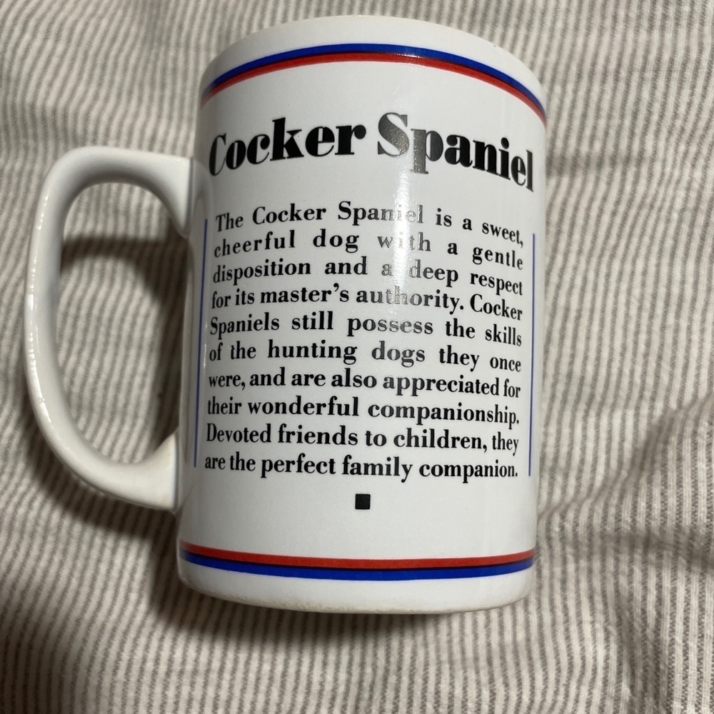 Cocker Spaniel Coffee Mug R. Maystead Portraits Papel - Picture 2 of 4